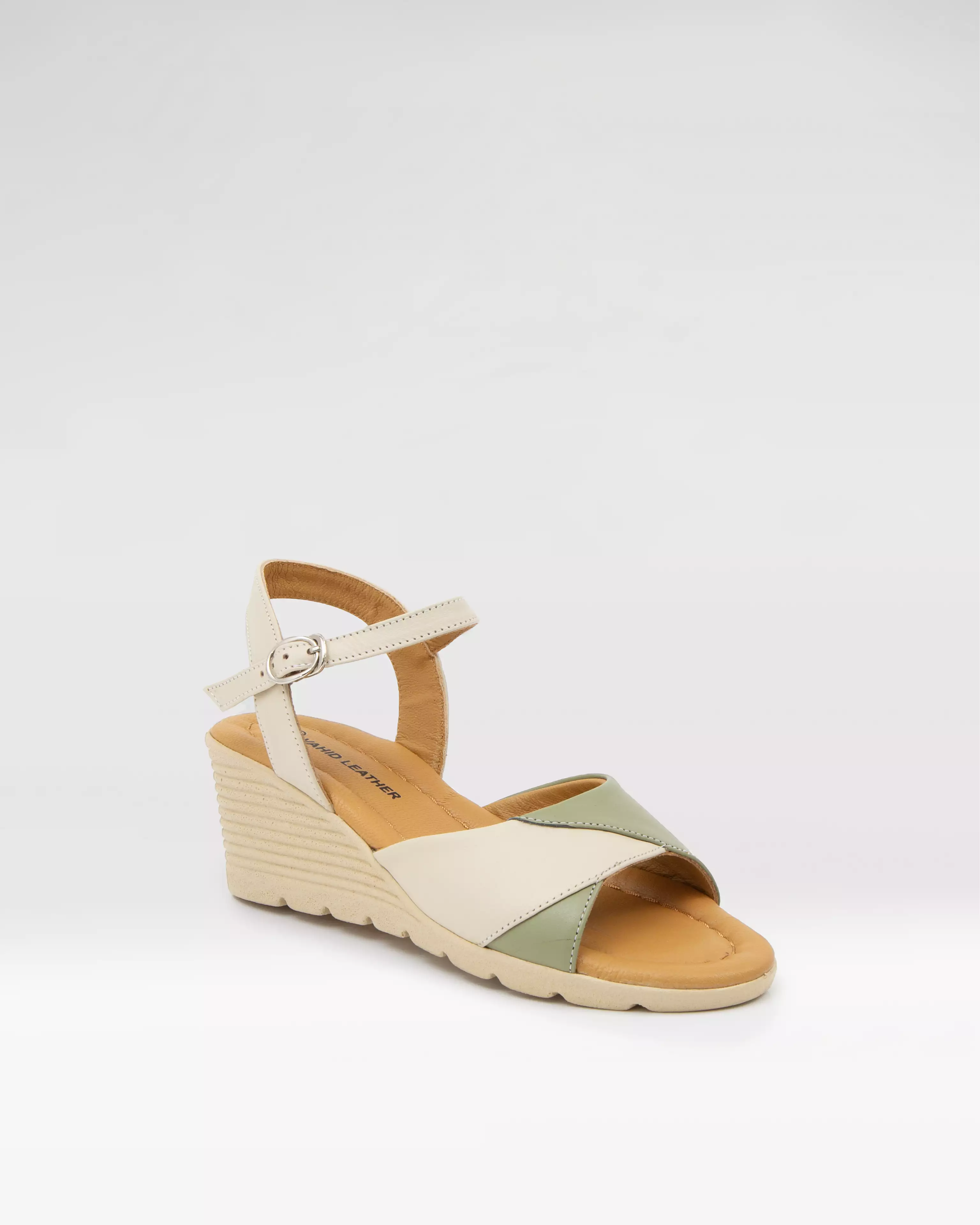 صندل زنانه چرم (کد 9102)