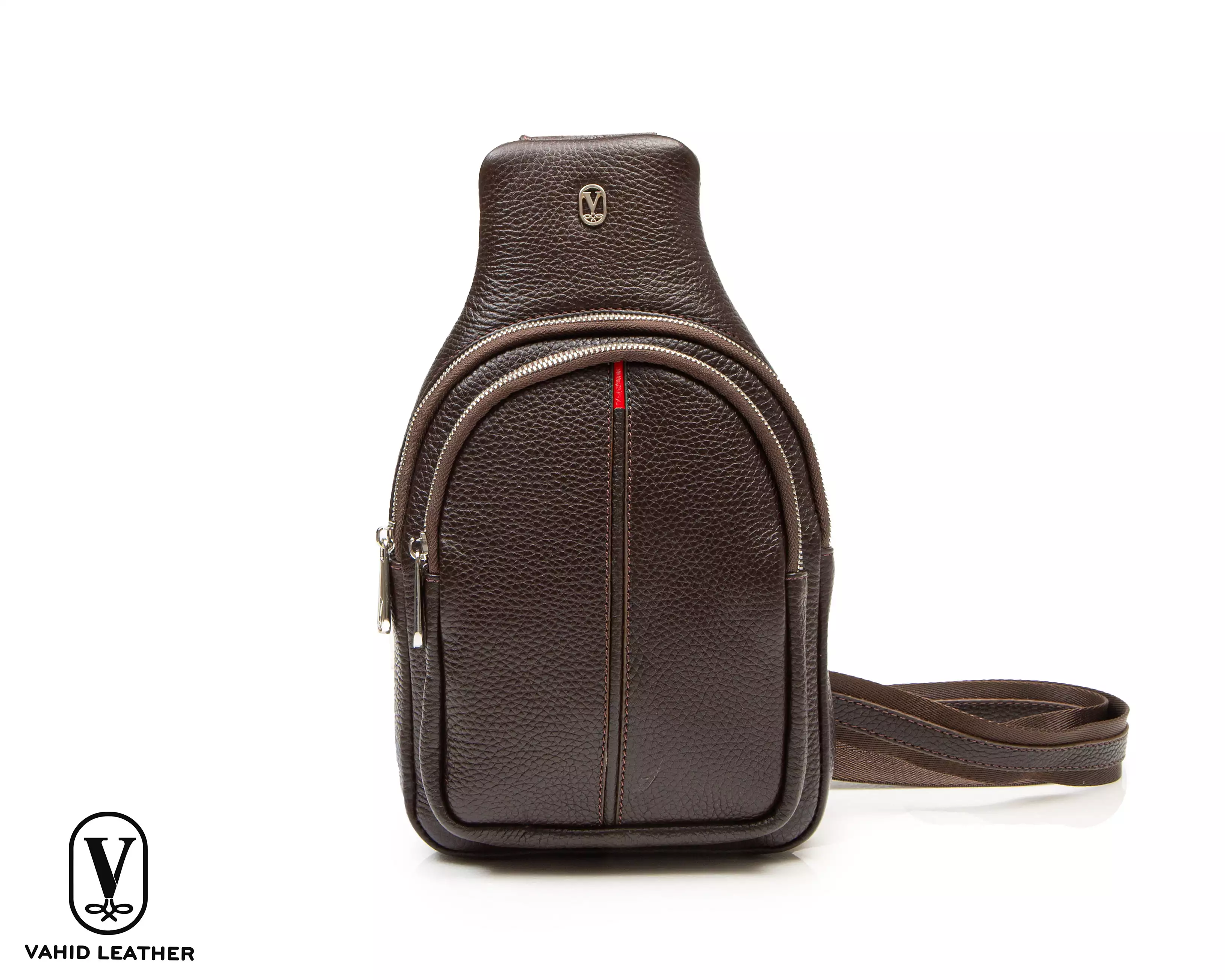 کیف بادی بگ مردانه چرم ( کد 4002)