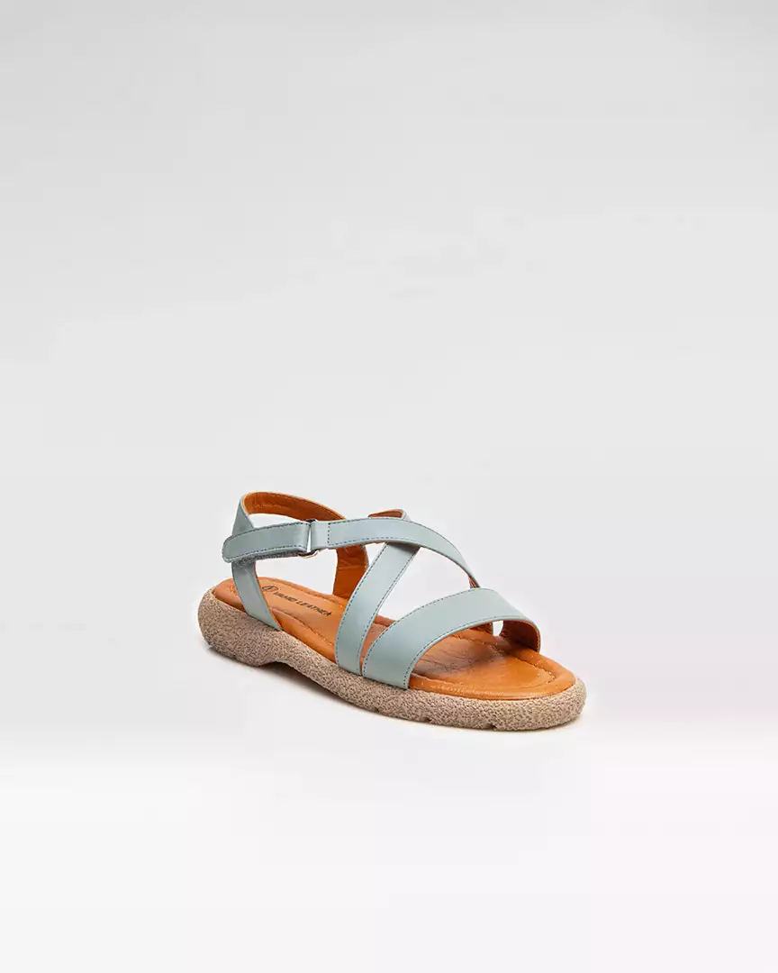 صندل زنانه چرم (کد 8603)