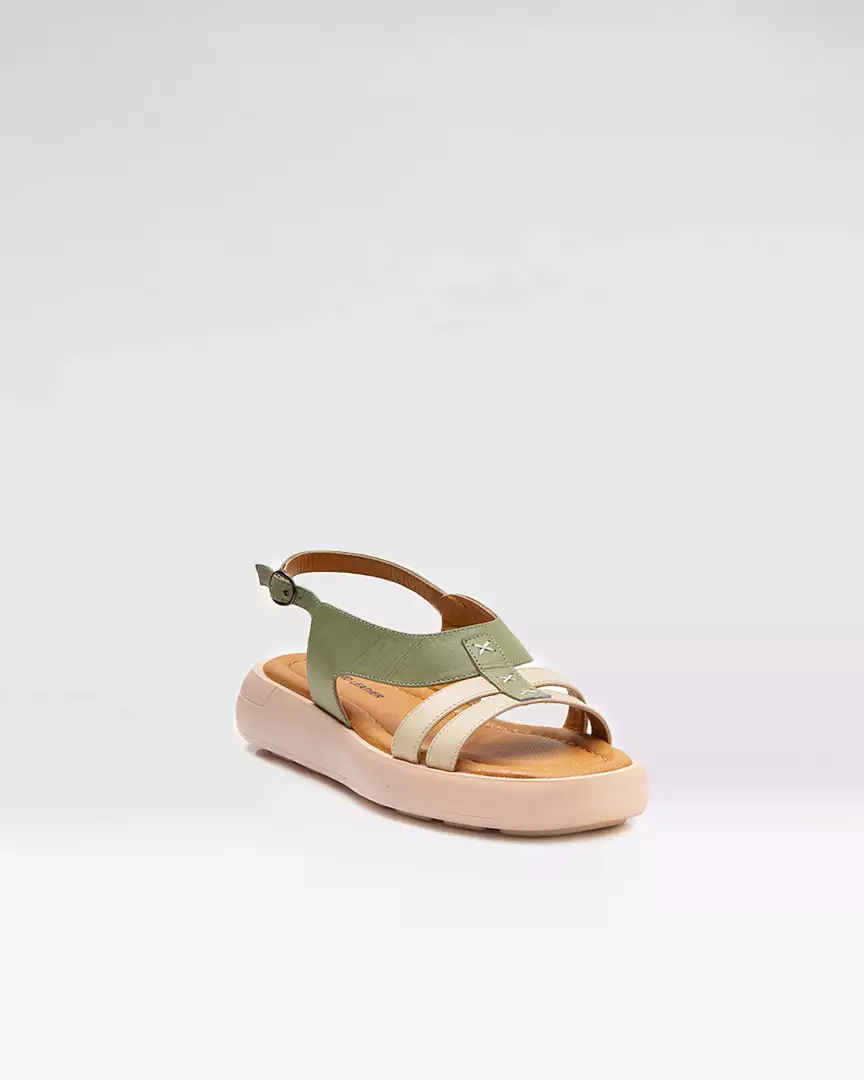 صندل زنانه چرم ( کد 8818)